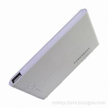 Ultra-thin Power Bank, 5,200mAh, Classical Design